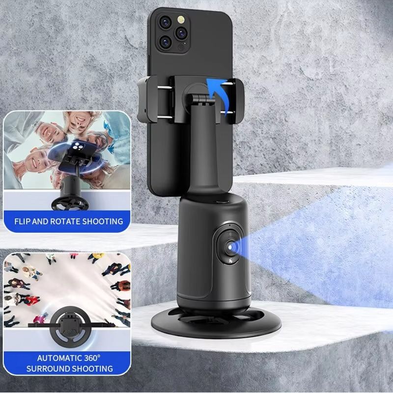 GimBot™ – Auto-Tracking Handyhalter mit 360° Gesichtserkennung & integriertem Selfie-Licht [50 % Rabatt]