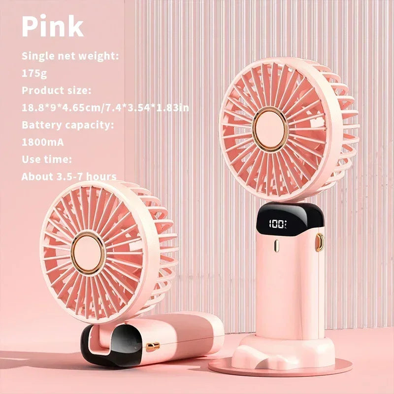 MiniFan™ - Leistungsstarker Mini-Ventilator mit intelligenter LED-Anzeige [50% Rabatt]