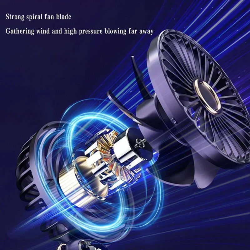 MiniFan™ - Leistungsstarker Mini-Ventilator mit intelligenter LED-Anzeige [50% Rabatt]