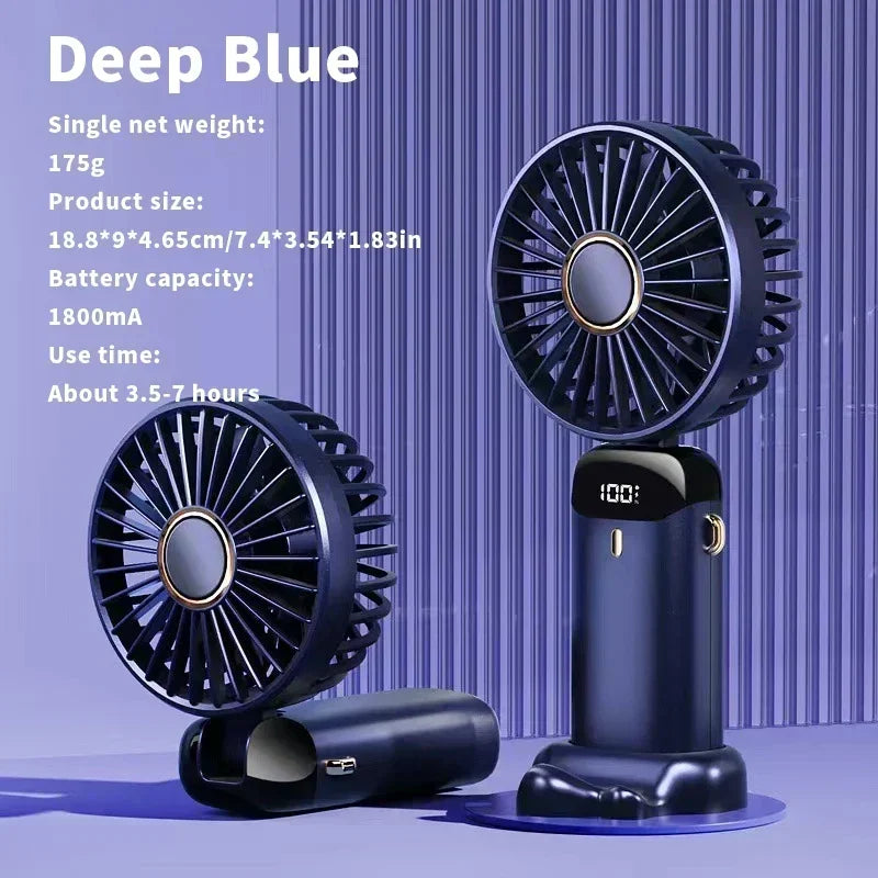 MiniFan™ - Leistungsstarker Mini-Ventilator mit intelligenter LED-Anzeige [50% Rabatt]
