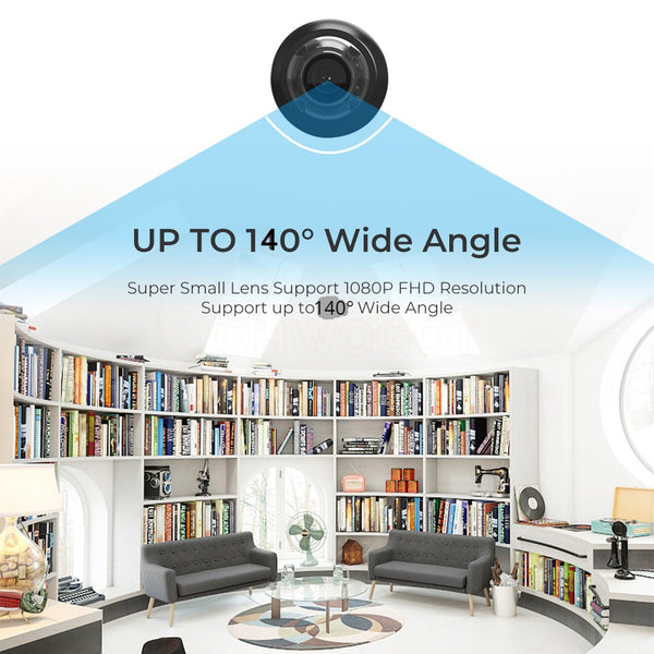 50% Rabatt | NanoVision™ - 360 HD 4K Mini-Spionagekamera