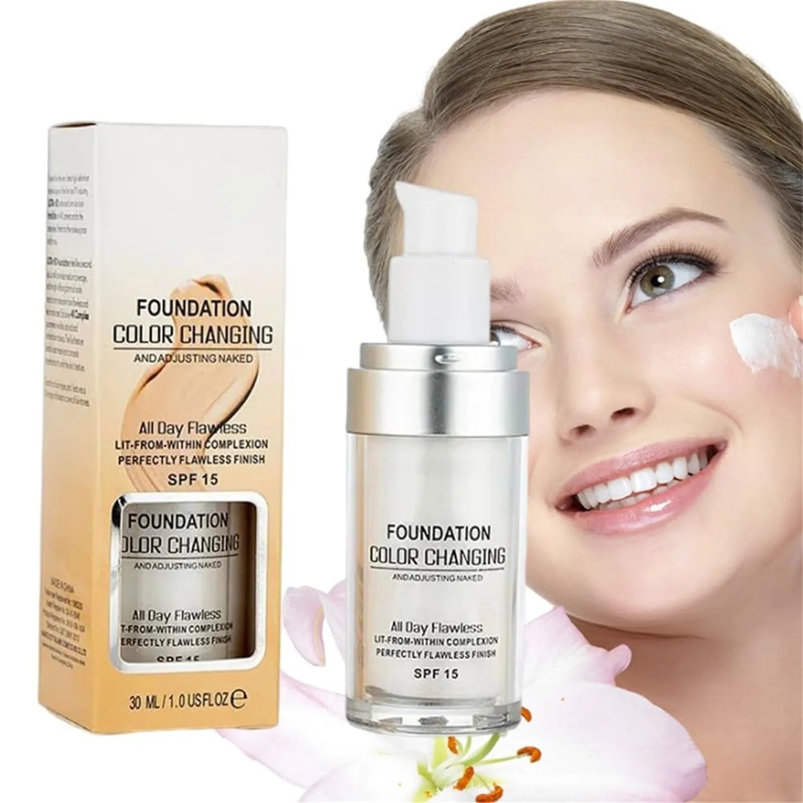 YouthGlow™ – Perfekte Foundation für einen strahlenden, natürlichen und makellosen Look [1 + 1 Gratis]