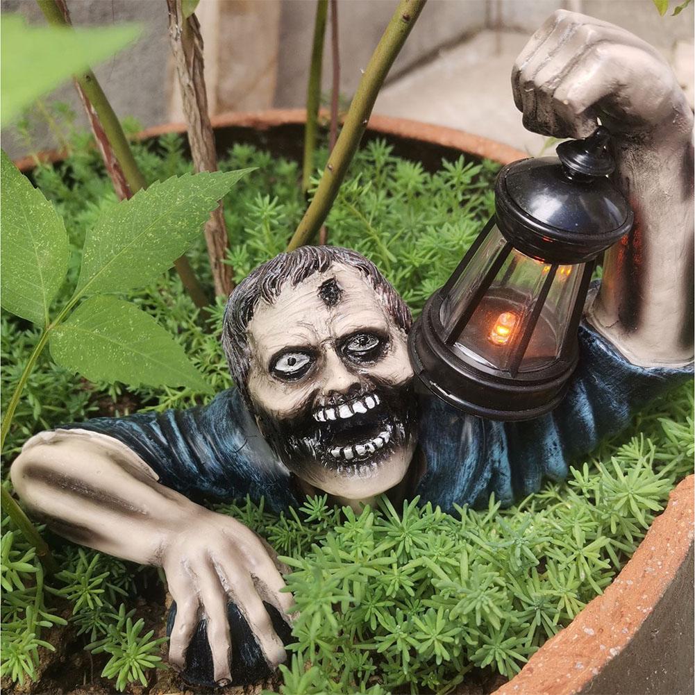 Creeper™ Horror-Zombie-Statue | 50% Rabatt