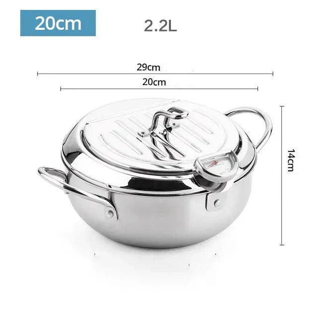 OilMaster™ – Perfekte Frittierergebnisse mit integrierter Temperaturkontrolle [50% Rabatt]