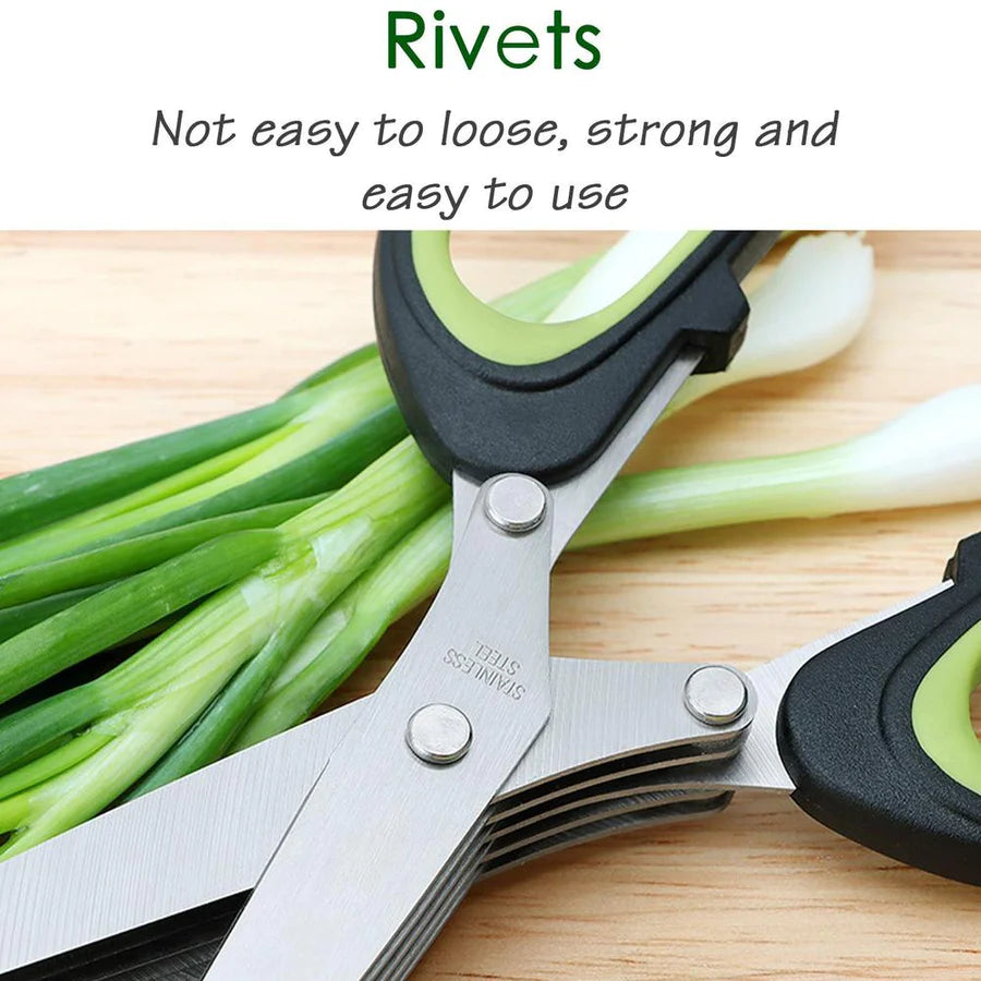 EasySlice™ Küchenmesser mit 5 Klingen | Nur Heute 1 + 1 Gratis