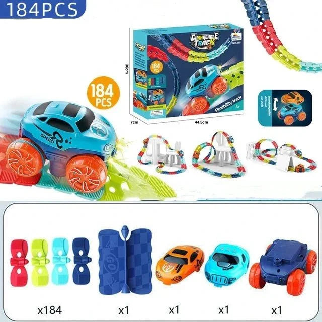 CarTrack™ - Autobahn mit spielerischem Design für Kinder [50% Rabatt]