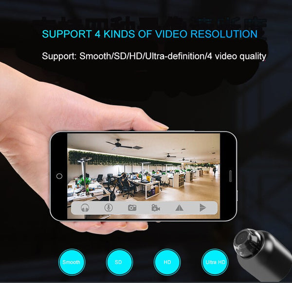 50% Rabatt | NanoVision™ - 360 HD 4K Mini-Spionagekamera