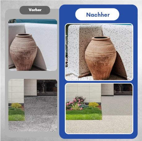 SteinGuard Granitfarbe – Wasserdichte Steinbeschichtung für Wände, Böden & Fliesen