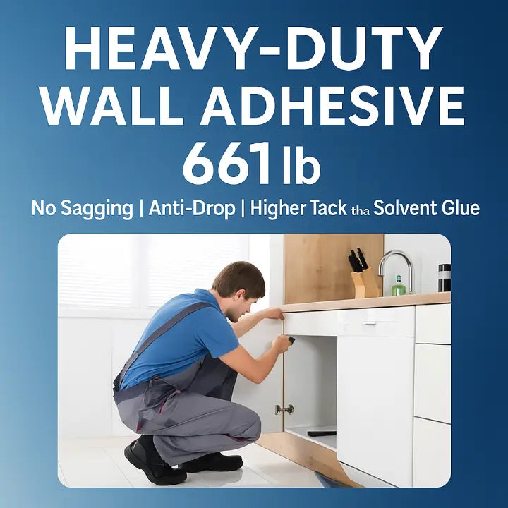 GlueMetal™ – Getestet bis 300 kg Scherfestigkeit, extrem stark & langlebig [1 + 1 Gratis]