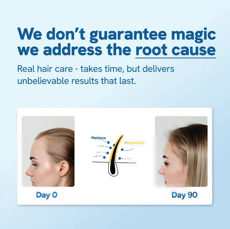 StrandBoost™ – Haarwuchs-Serum-Roller gegen Haarausfall für kräftiges, volles Haar [1 + 1 Gratis]