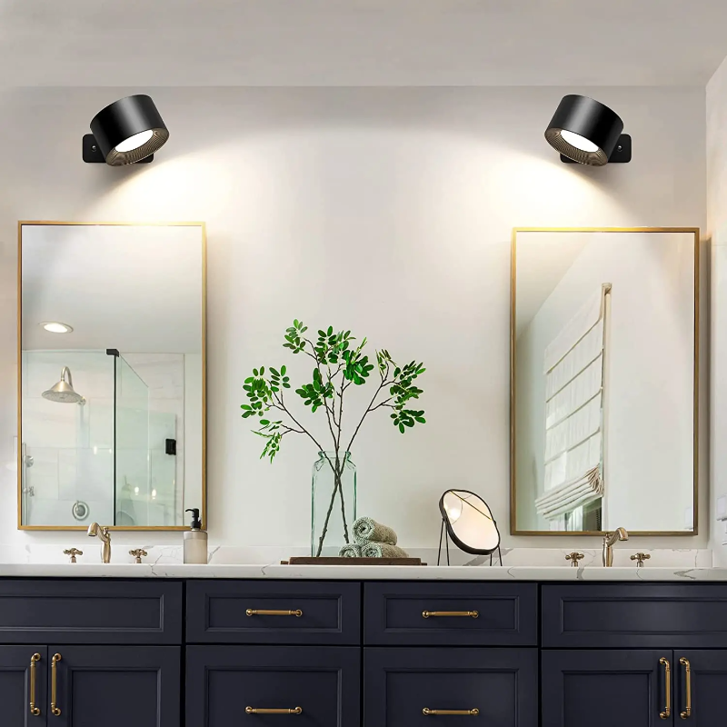 LumiPod Kabellose LED Wandleuchte – Drehbare Designlampe für flexibles Licht