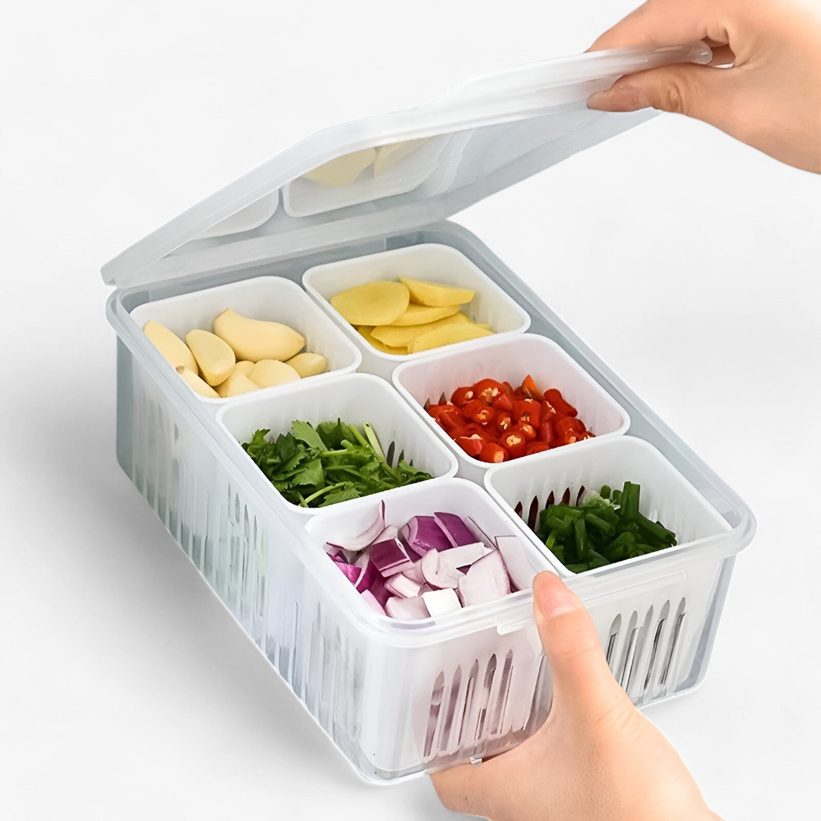 FridgeFlow™ – Transparenter Kühlschrank-Organizer für perfekte Ordnung & Frische [50 % Rabatt]