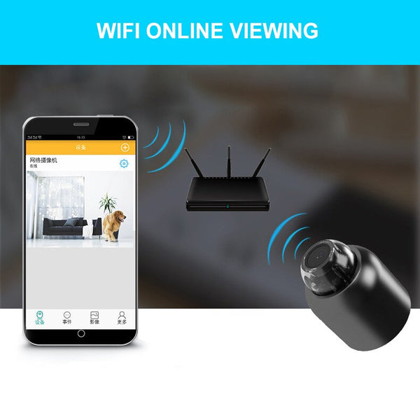 50% Rabatt | NanoVision™ - 360 HD 4K Mini-Spionagekamera