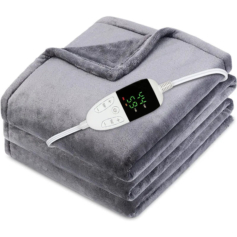 ThermaBlanket™ – Elektrische Kuscheldecke mit 6 individuell einstellbaren Heizstufen [50% Rabatt]