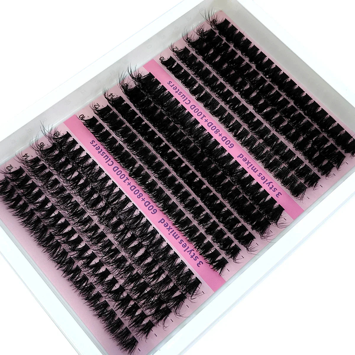 LashGlam™ – 5D-Cluster-Wimpern für einen dramatischen, voluminösen und glamourösen Look [50% Rabatt]