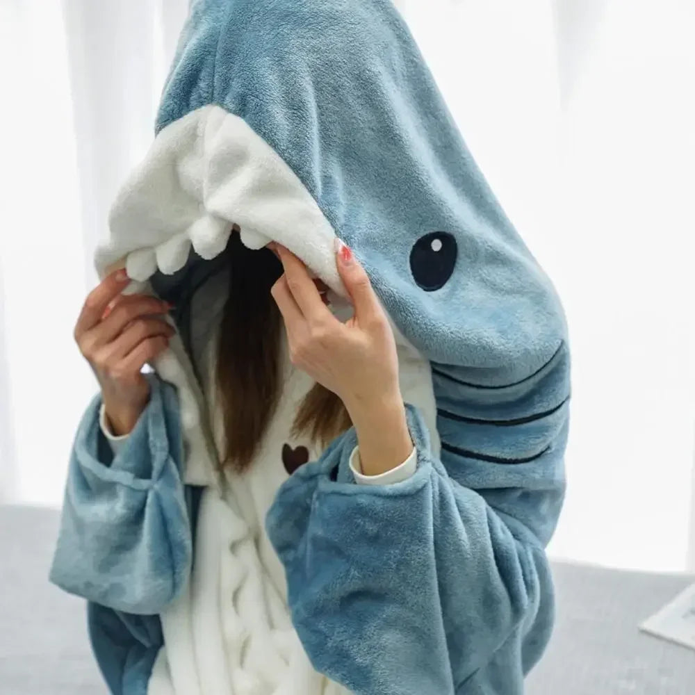 SharkCuddle™ – Komfortabler Hai-Anzug für Ultimative Entspannung | 50% Rabatt