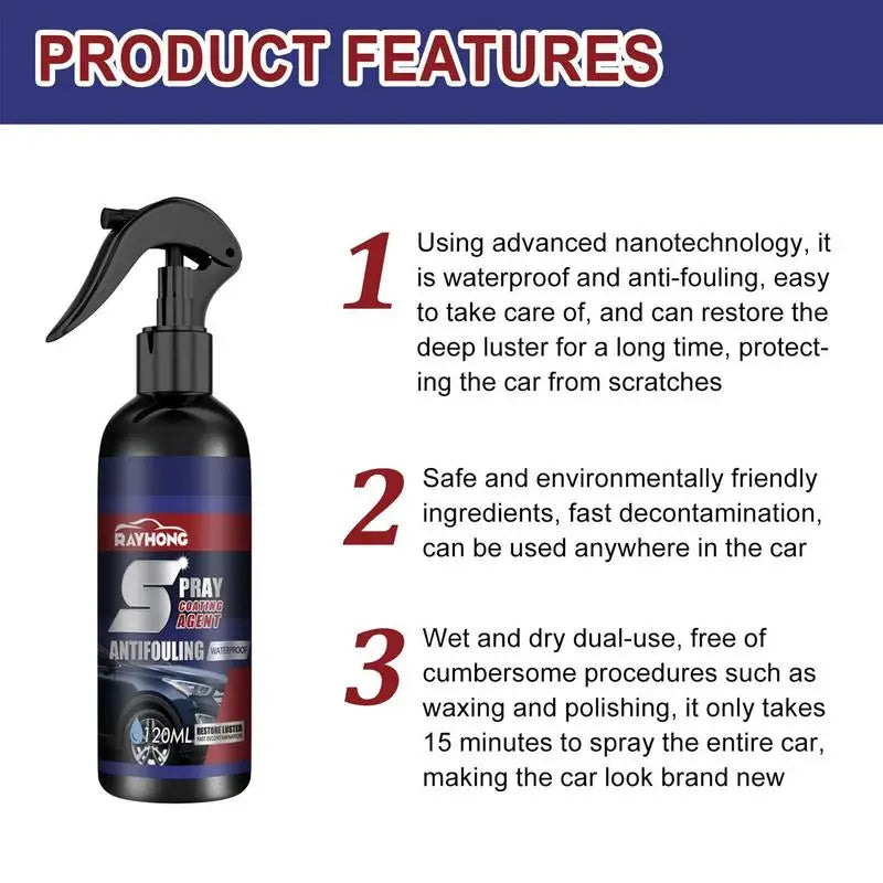 ShineGuard™ – 3 in 1 Keramisches Autolackspray | 1 + 1 Gratis