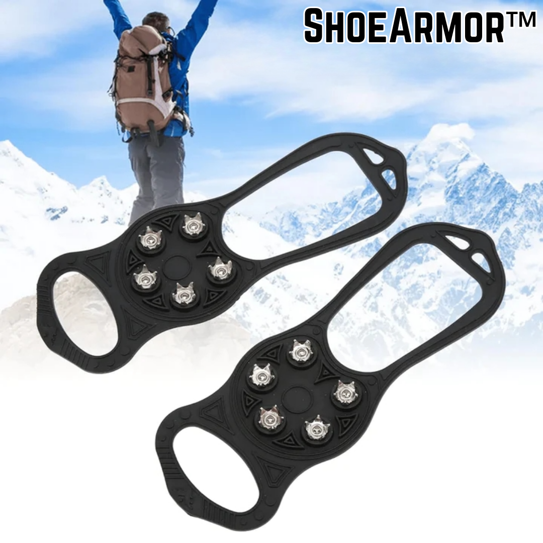 GripArmor Eis-Spikes – Rutschfeste Schuhüberzieher für sicheren Halt im Winter