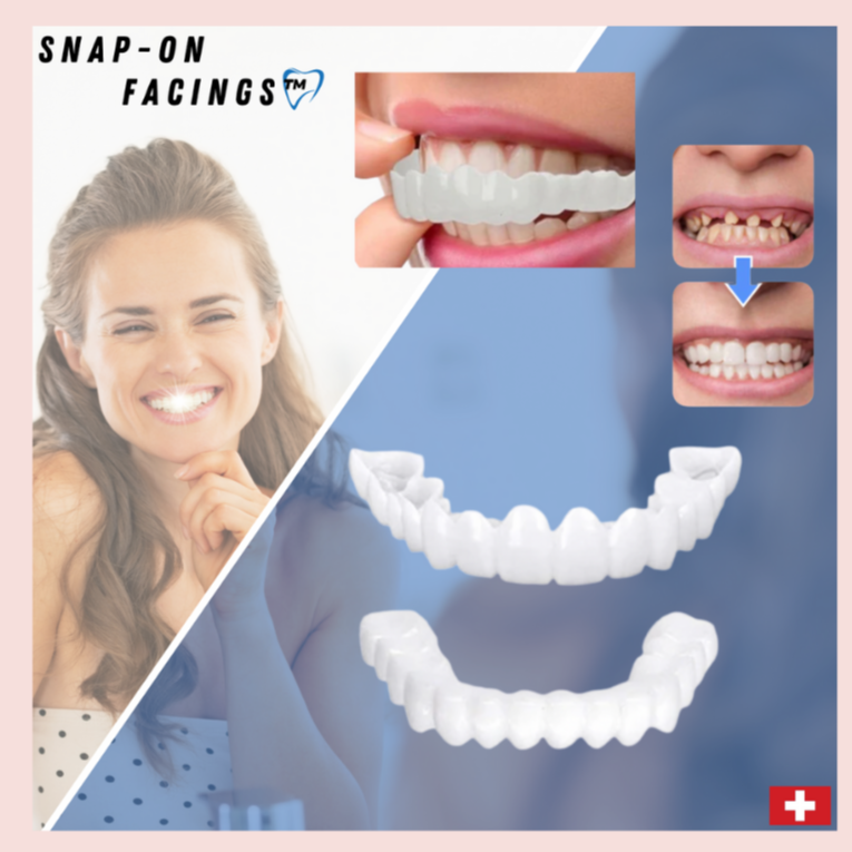 BrightSmile™ - Schnapp-Prothese Für Ein Perfekt Weißes Lächeln [1 + 1 Gratis]