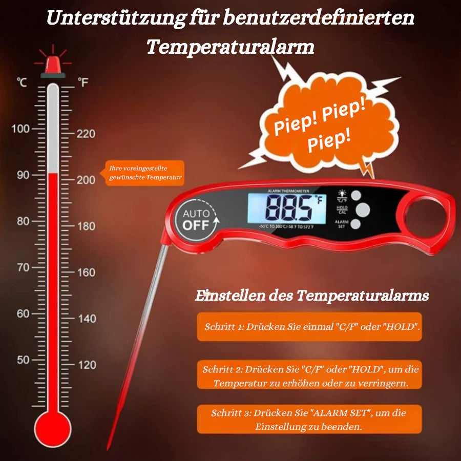 AccuTemp™ Digitales Lebensmittelthermometer