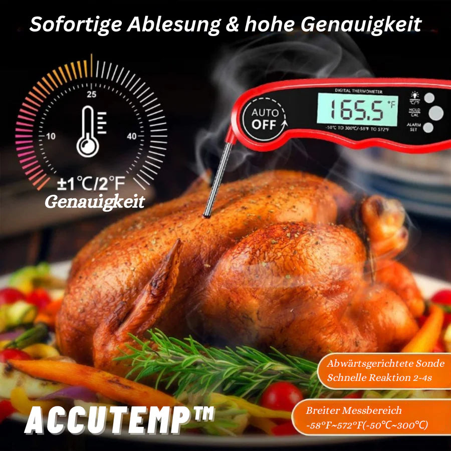 AccuTemp™ Digitales Lebensmittelthermometer