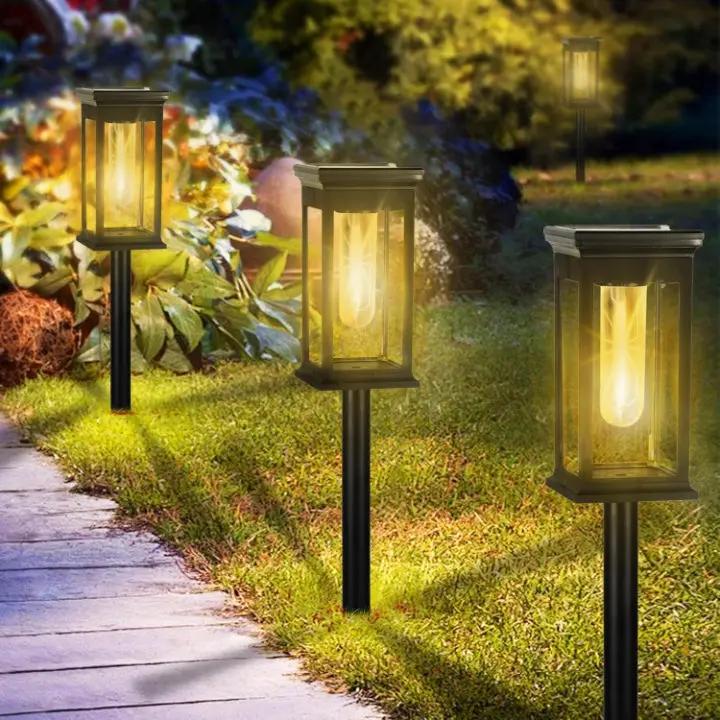 SolarGarden™ – Warmweißes Licht für Wege, Beete & stimmungsvolle Gartenakzente [1 + 1 Gratis]