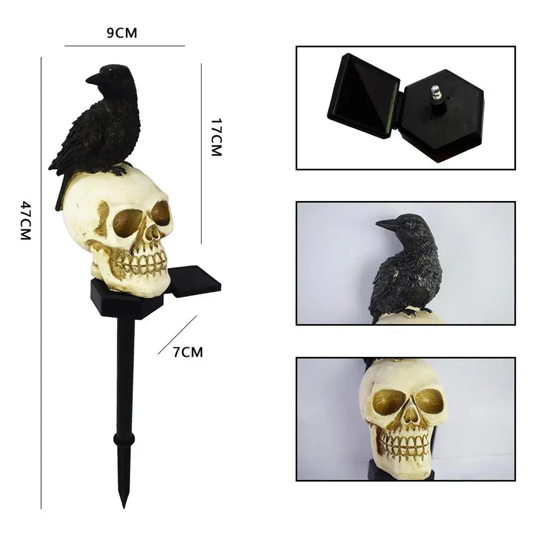 SolarSkull™ – 6–10 Stunden stabile und stimmungsvolle Nachtbeleuchtung [50 % Rabatt]