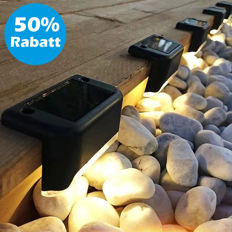 SolarPath™ Solarbetriebene Außenleuchten (4 Stk) | NUR HEUTE 50% RABATT