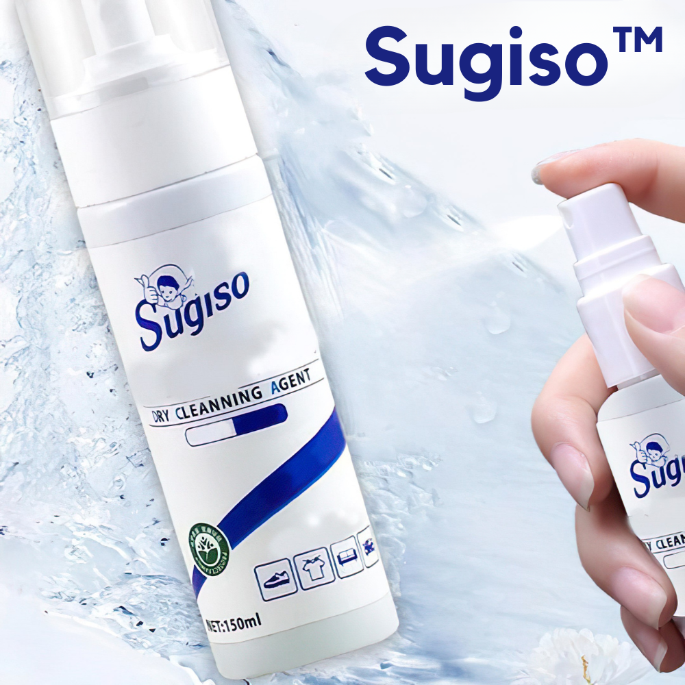 Sugiso™ – Wasserloser Schaumreiniger für einfache & gründliche Sauberkeit [50 % Rabatt]