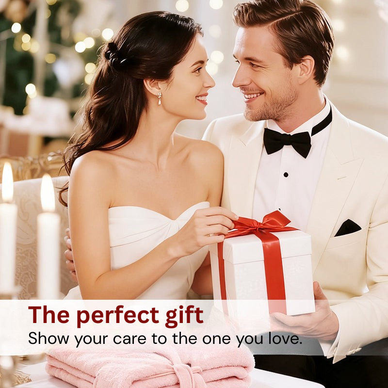 CozyLux™ – Weicher, flauschiger Bademantel für entspannte Wohlfühlmomente [50 % Rabatt]