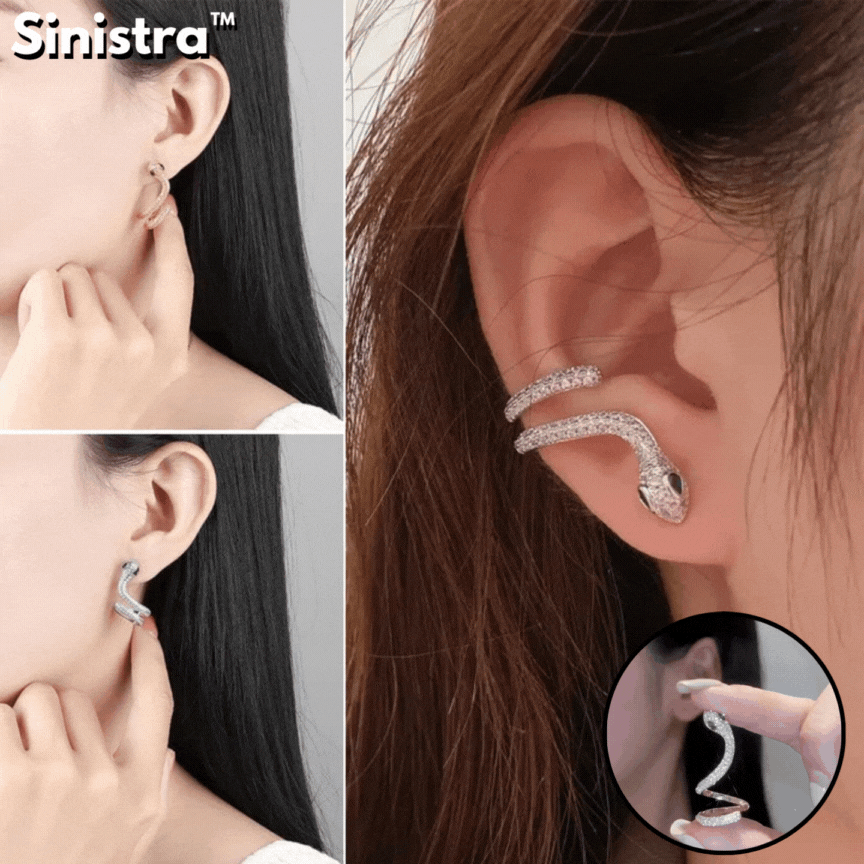 50% Rabatt | Sinistra™ - 1 Paar Schlangen-Ohrringe