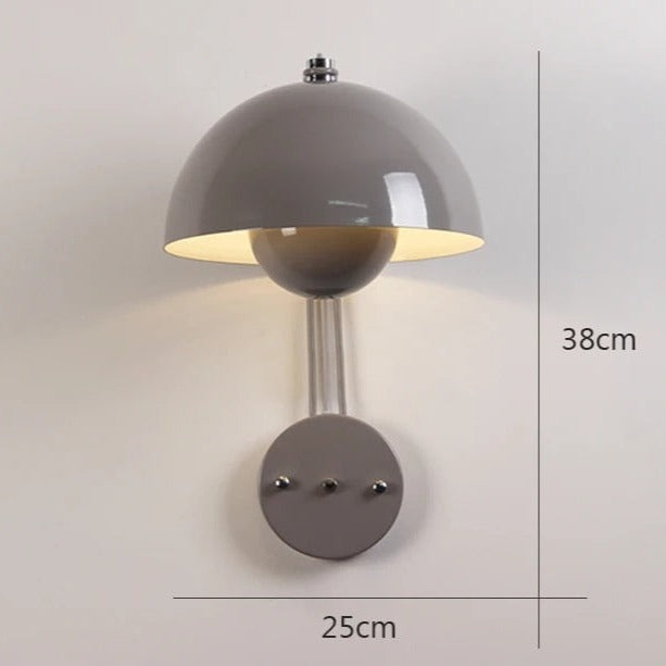 LunaGlow LED Pilz Wandlampe – Modernes Nachtlicht für Zuhause