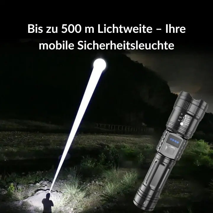 SurvivalLight™ – Ultrahelle LED-Taschenlampe: extrem hell, robust & zuverlässig [50 % Rabatt]