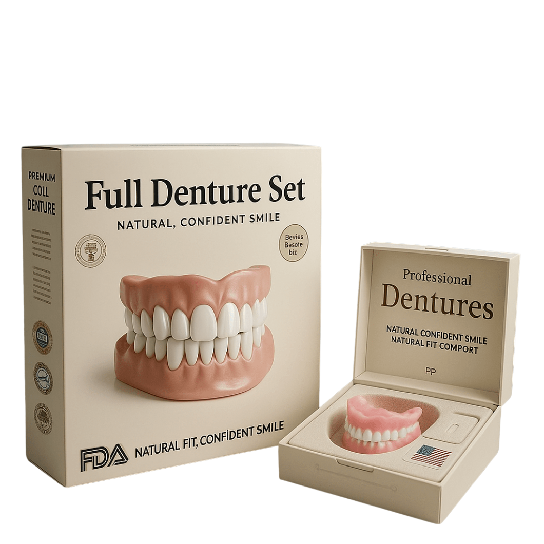 Zahnprothese™ – Natürliches Lächeln, bequeme Passform & wiederverwendbar [50 % Rabatt]