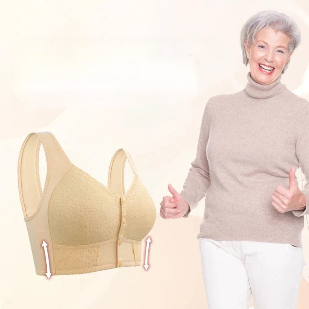 CottonBra™ – Bequemer und atmungsaktiver Baumwoll-BH [1 + 1 Gratis]