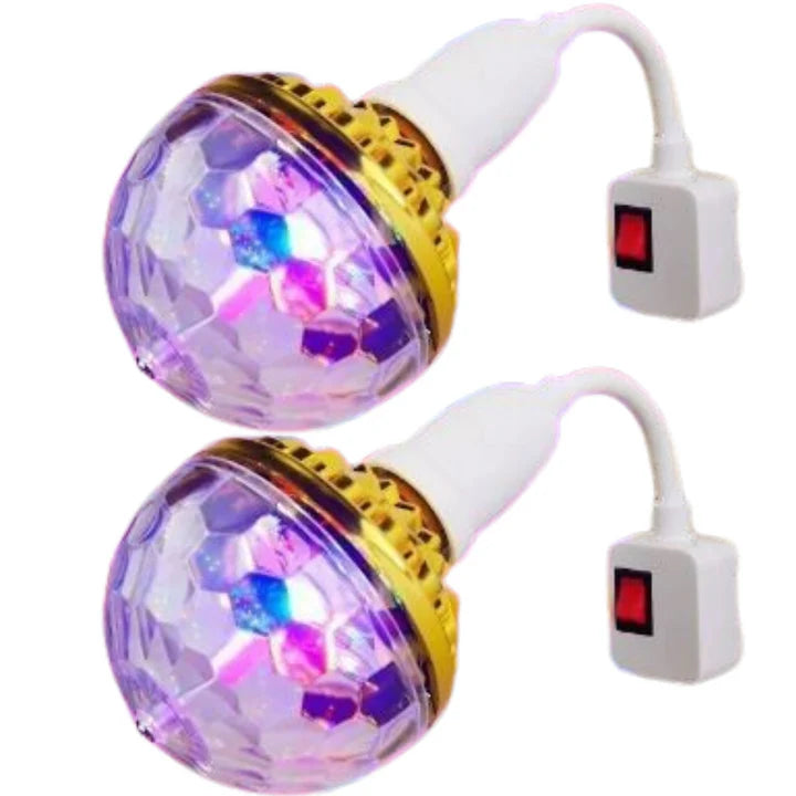 NUR HEUTE 1 + 1 GRATIS | DiscoLed™ Bunte Disco-Lichtkugel