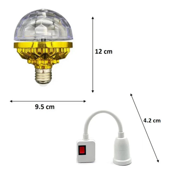 NUR HEUTE 1 + 1 GRATIS | DiscoLed™ Bunte Disco-Lichtkugel