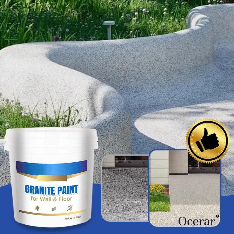 SteinGuard Granitfarbe – Wasserdichte Steinbeschichtung für Wände, Böden & Fliesen