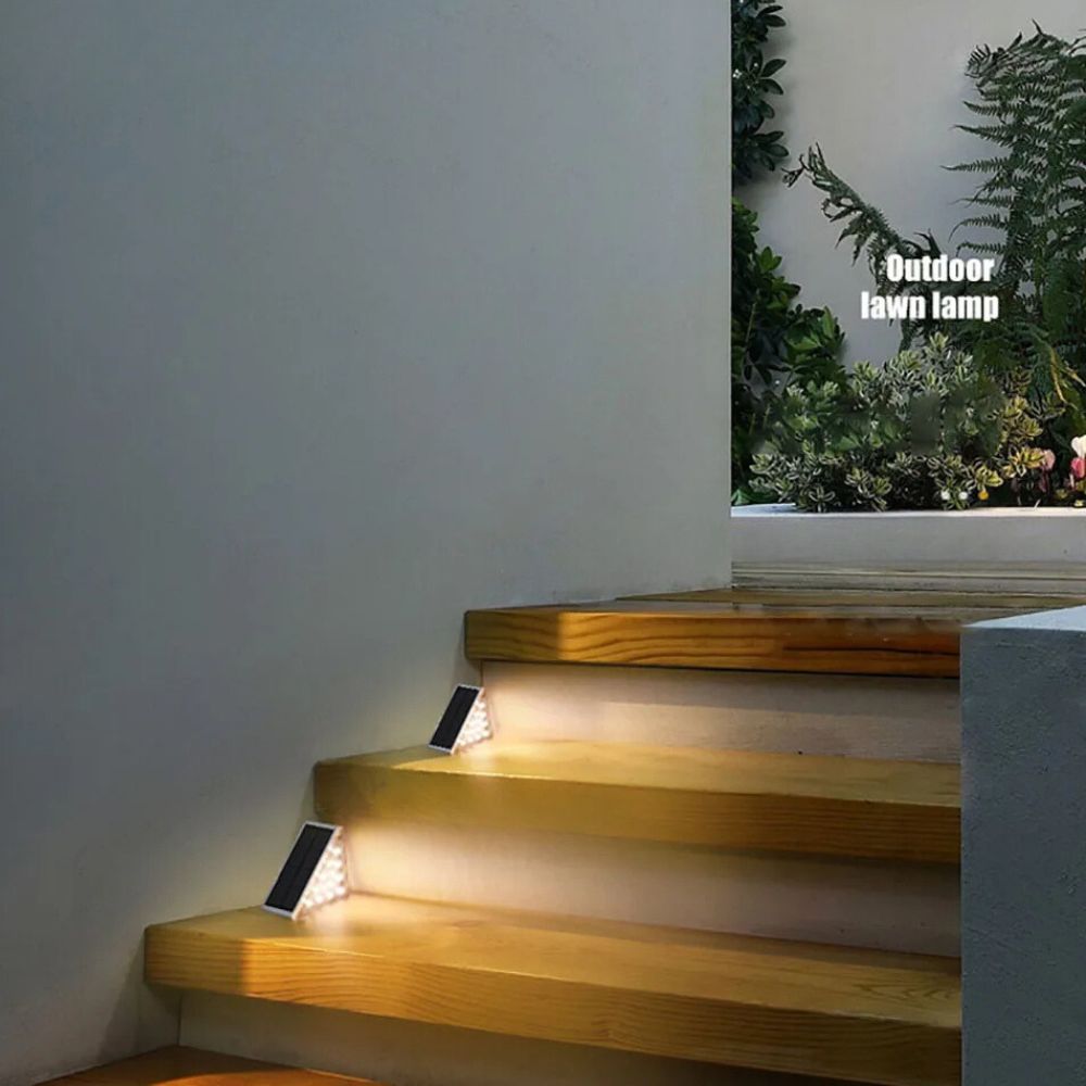 GlowSteps™ – Erhellt eure Nächte mit stilvollen Treppenlichtern für den Außenbereich [1 + 1 Gratis]