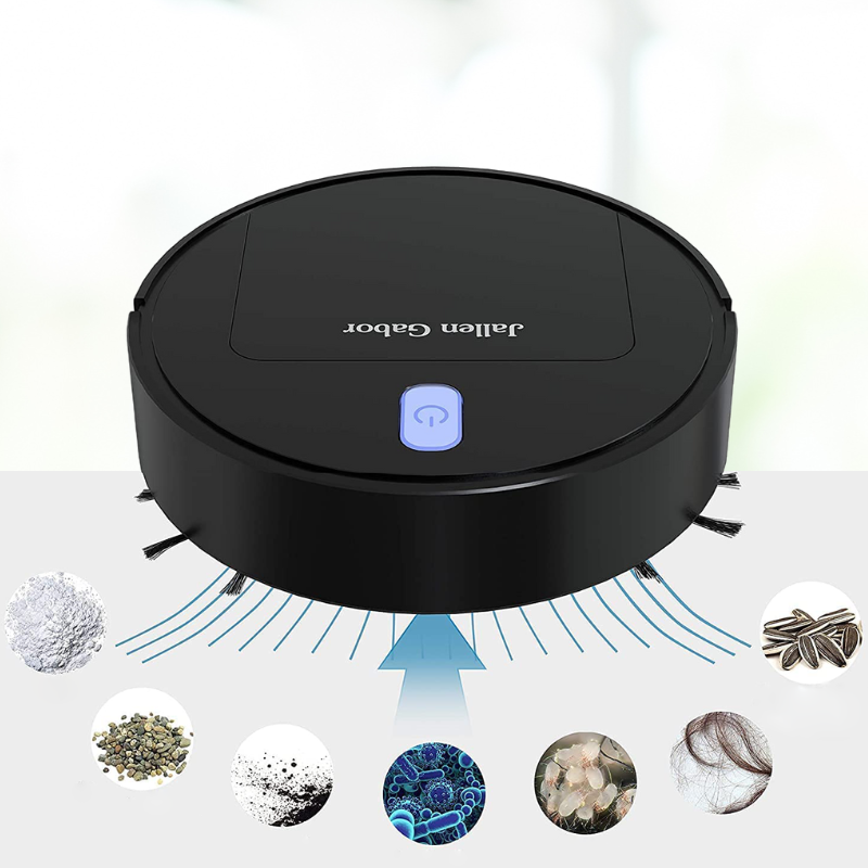 Cleanoro™ – Kompakt & Intelligent | Perfekt für Tierhaare, Hartböden & Teppiche | 2 Std. Laufzeit [50 % Rabatt]