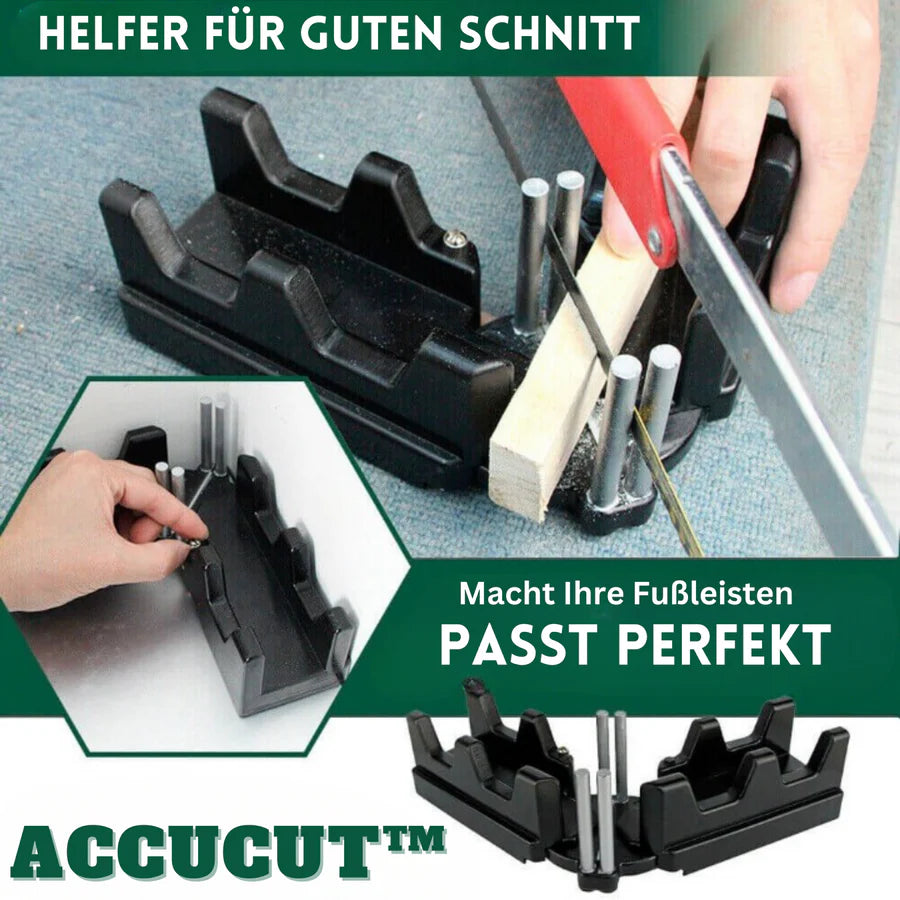 AccuCut™ 2-in-1-Gehrungslehre Schneidwerkzeug | 50% Rabatt