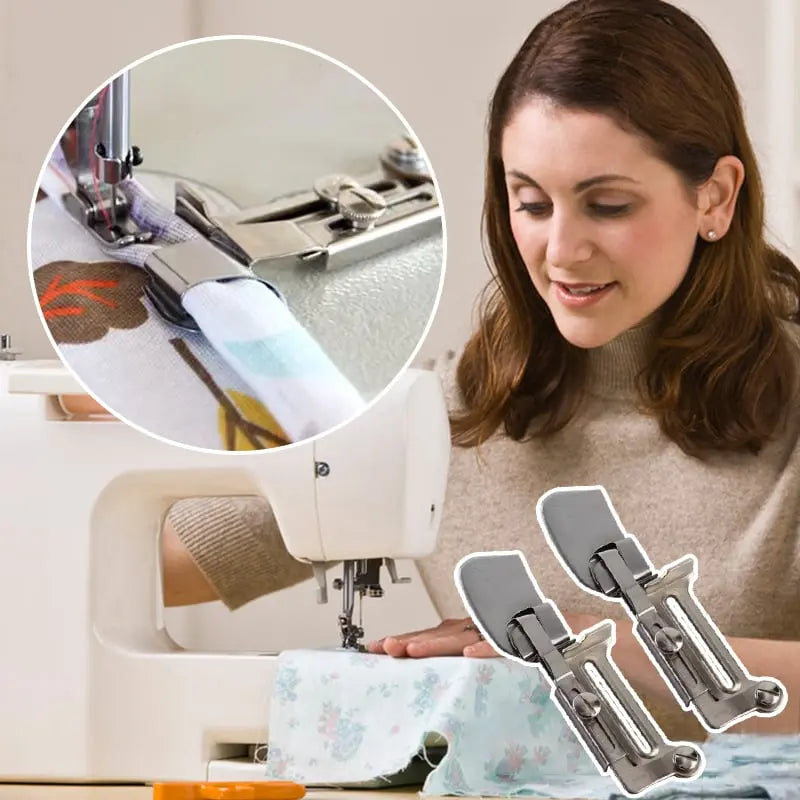SewFoot™ – Verstellbarer Rollsaumfuß für präzise & saubere Nähabschlüsse [1 + 1 Gratis]