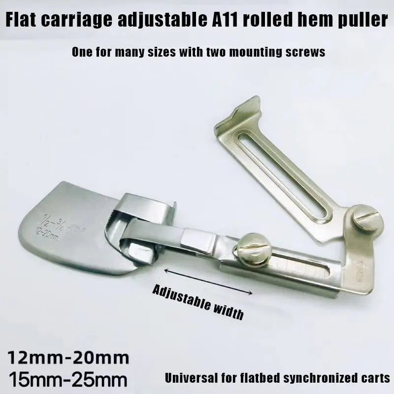 SewFoot™ – Verstellbarer Rollsaumfuß für präzise & saubere Nähabschlüsse [1 + 1 Gratis]