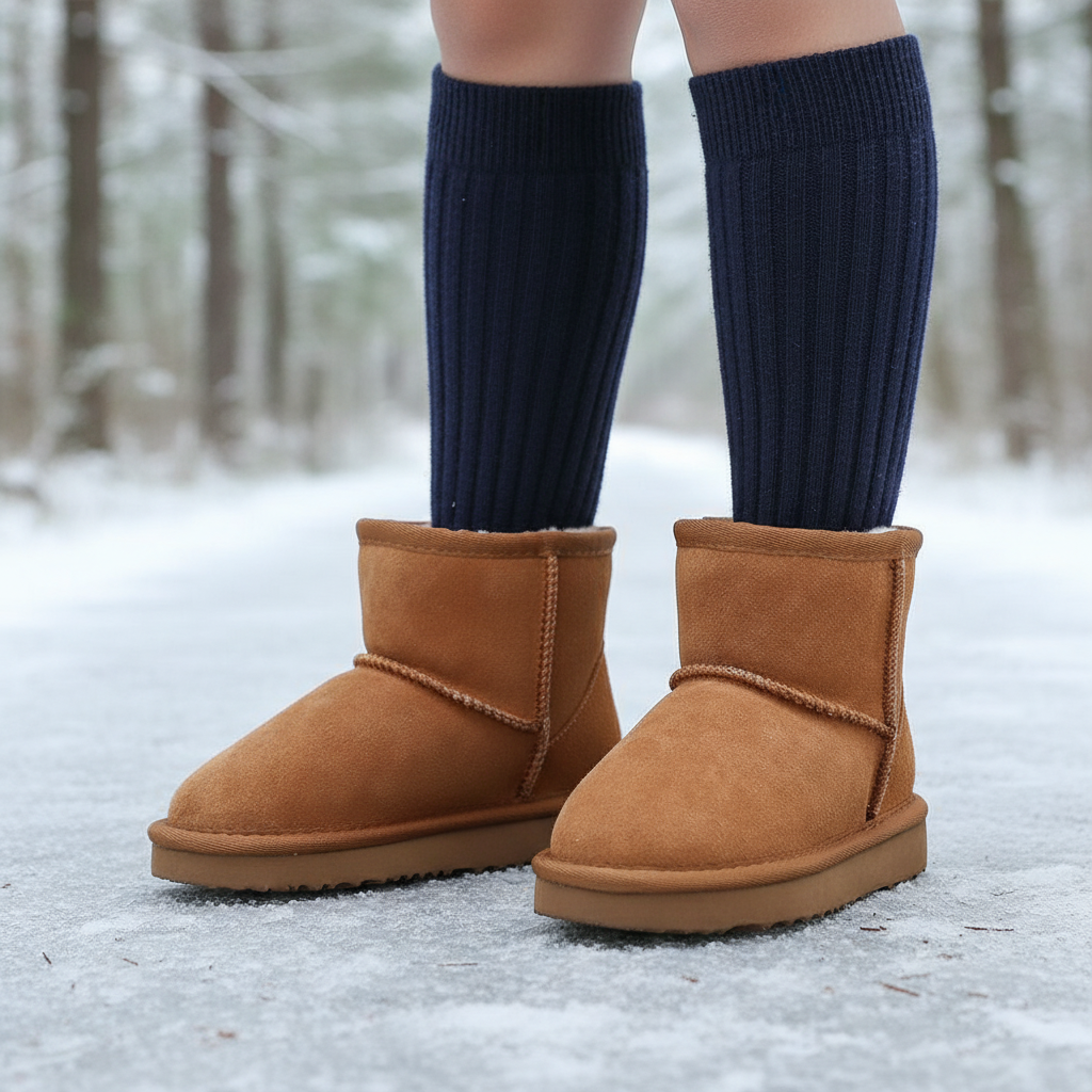 Wasserdichte Kinder Winterstiefel – warme, rutschfeste Schneeschuhe für Abenteuer