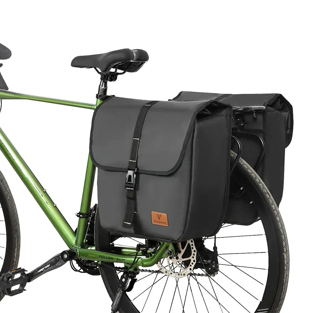 VeloPack™ – Wasserdichte 2-in-1 Gepäckträgertasche für stilvolles Pendeln und Touren [50% Rabatt]