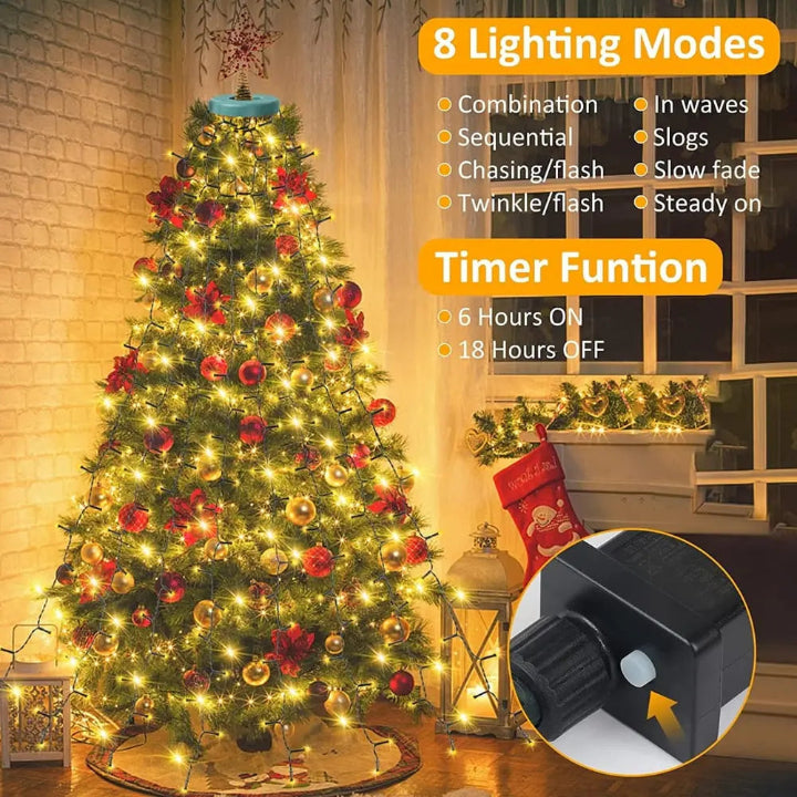 LedString™ – Einfaches, müheloses Lichterwickeln für strahlende Dekoration [50% Rabatt]