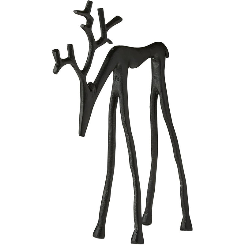 ArtiSculp™ – Elegante minimalistische Hirsch-Skulptur | 50% Rabatt