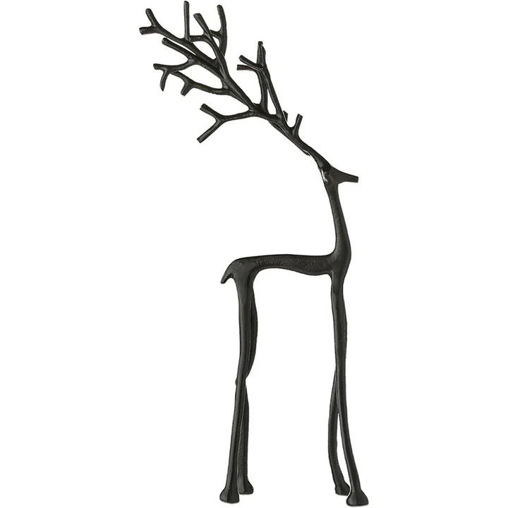 DecoSculp™ – Elegante minimalistische Hirsch-Skulptur (Satz von 2) | 50% Rabatt