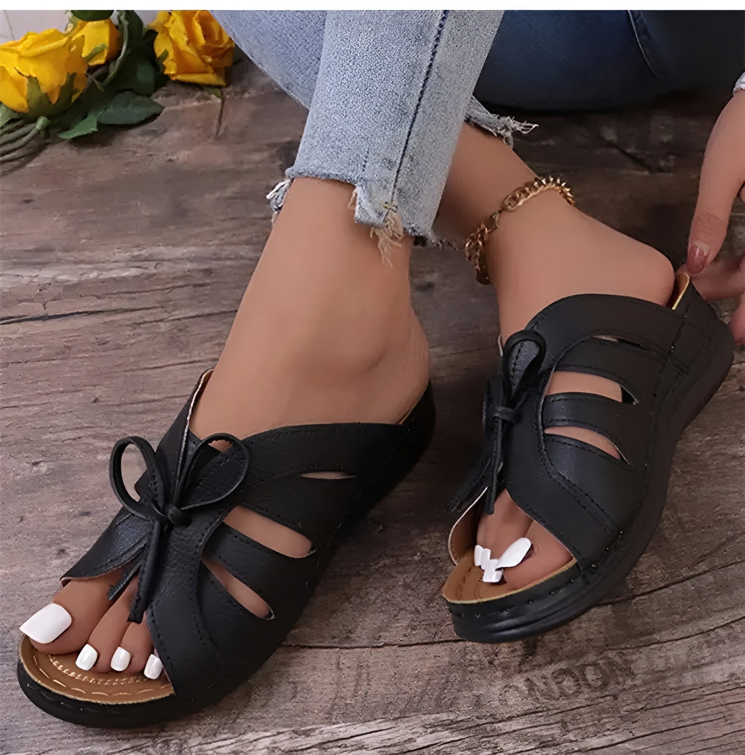 Lotte™ – Bequeme orthopädische Schuhe für den Sommer