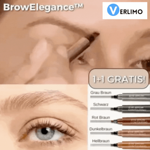 BrowElegance™ – Microblading-Augenbrauenstift für perfekte, definierte Brauen [1 + 1 Gratis]